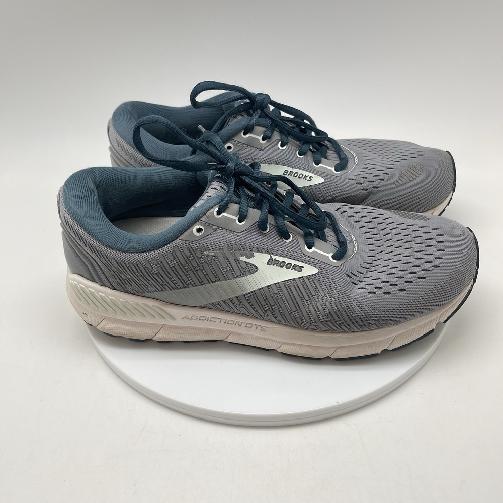 Brooks Sneakers‎ Womens 10 B Addiction GTS 15 1203521B099 Gray Running Gym Shoes